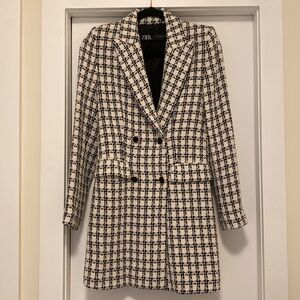 Zara patterned trench coat